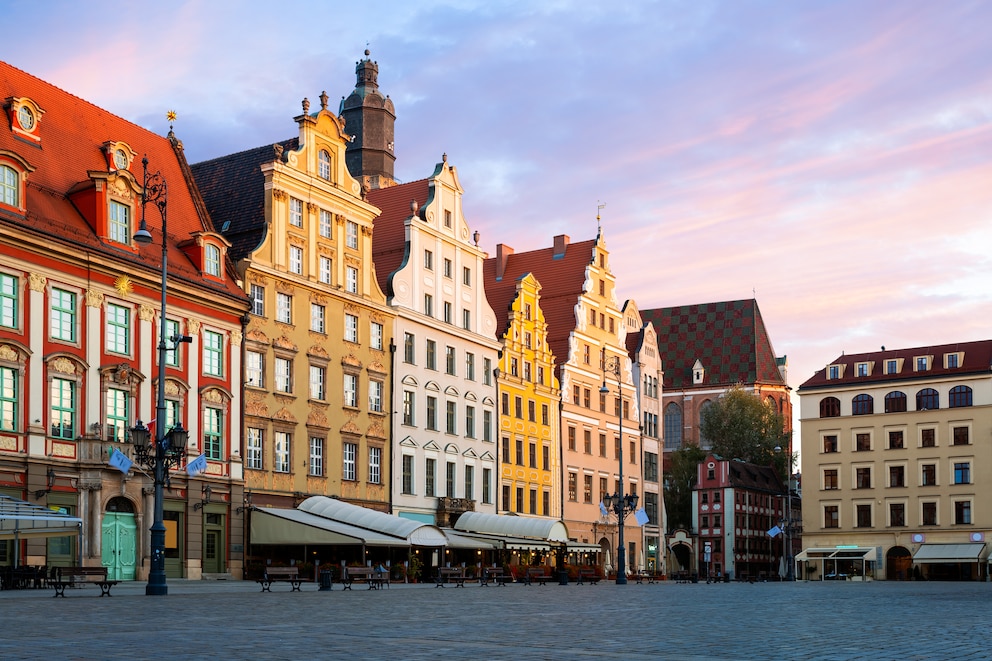  Wroclaw hat eine der schönsten Altstädte in Polen