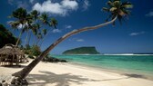 Ein Strand der Insel Upolu, Samoa, Südsee