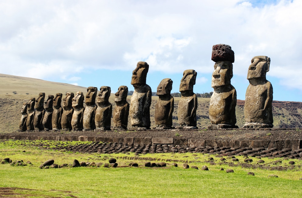 Keiner weiß genau, was es mit den Moai-Statuen auf sich hat