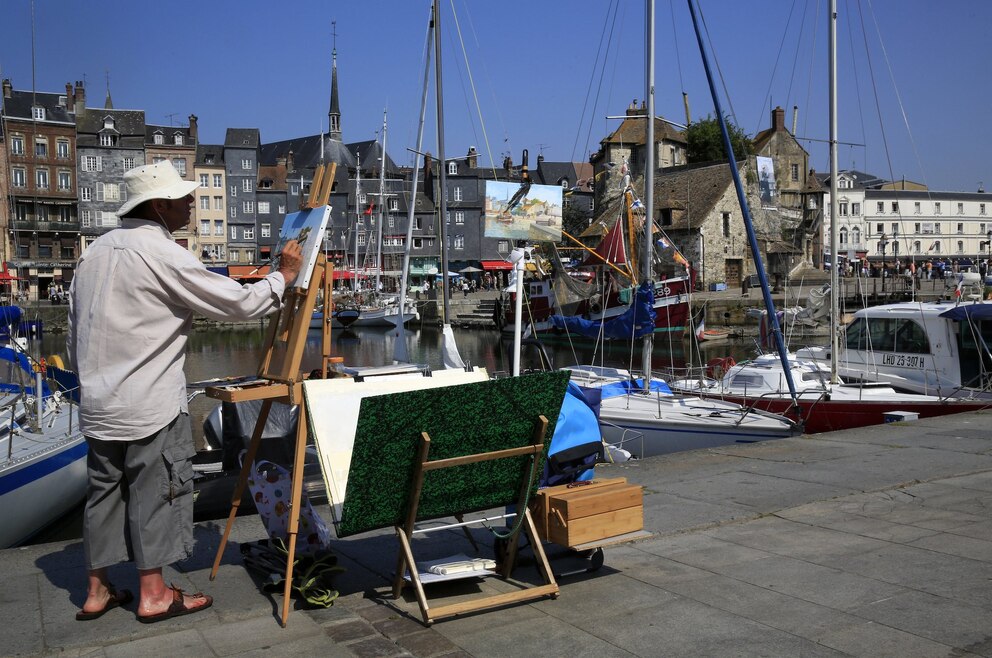 Maler Honfleur