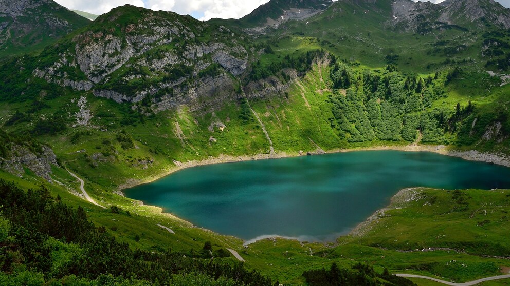 Der Formarinsee im tiroler Lechtal