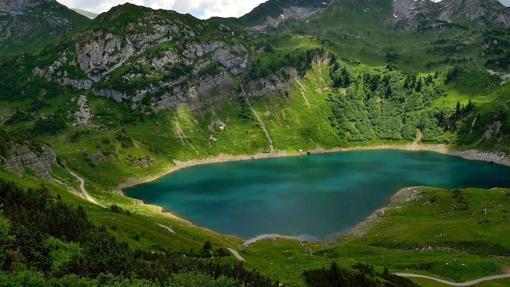 Der Formarinsee im tiroler Lechtal