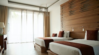Hotelzimmer Bettschal