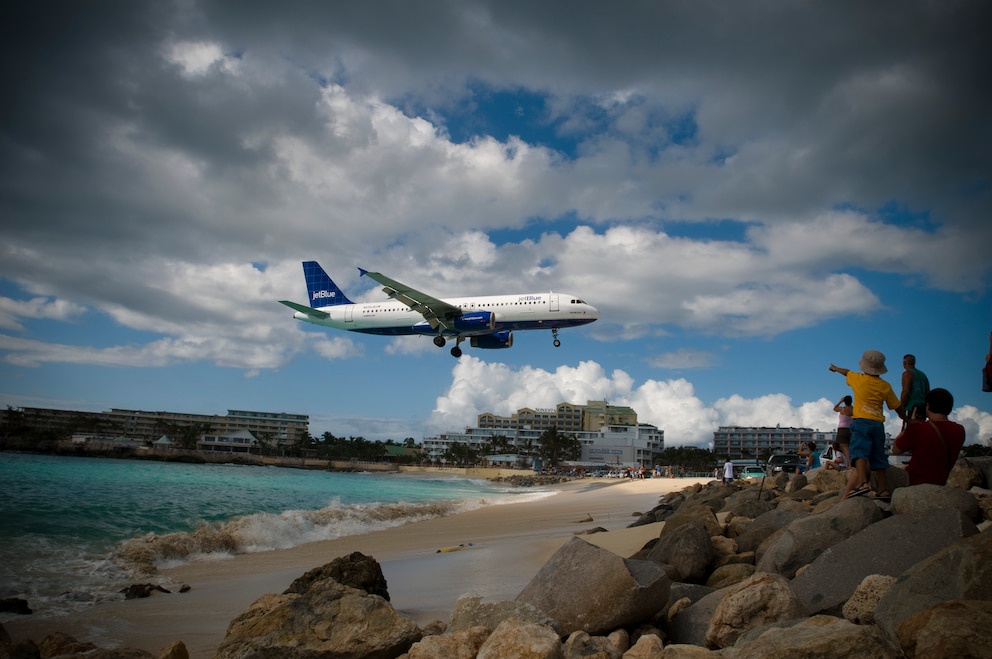 Sint Maarten Landebahn