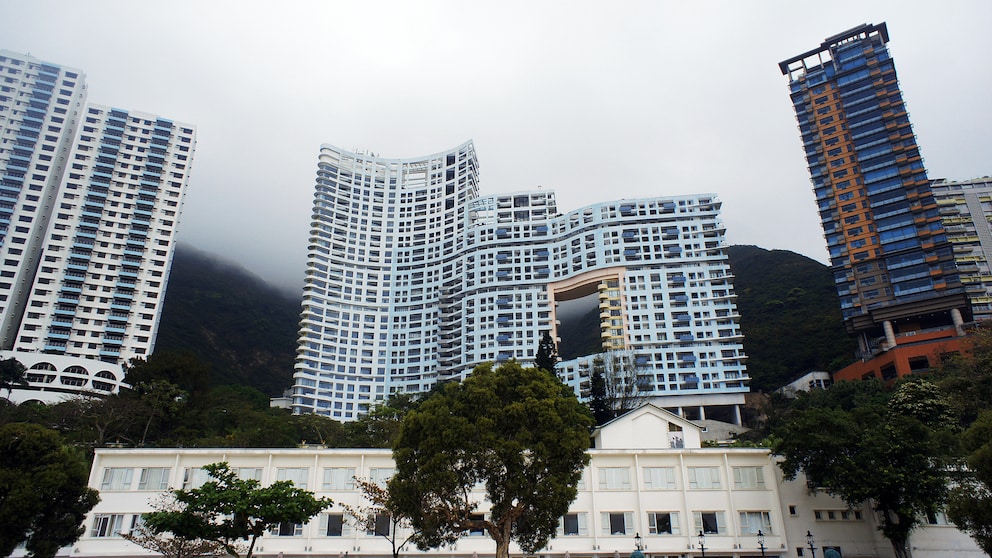 Hochhaus Hongkong Loch