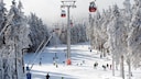 Winter Harz Skifahren
