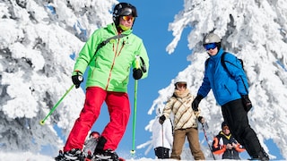 Auf dem Wurmberg bei Braunlage im Harz gibt es jede Menge Skipisten