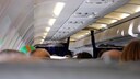 Flugzeug-Innenraum