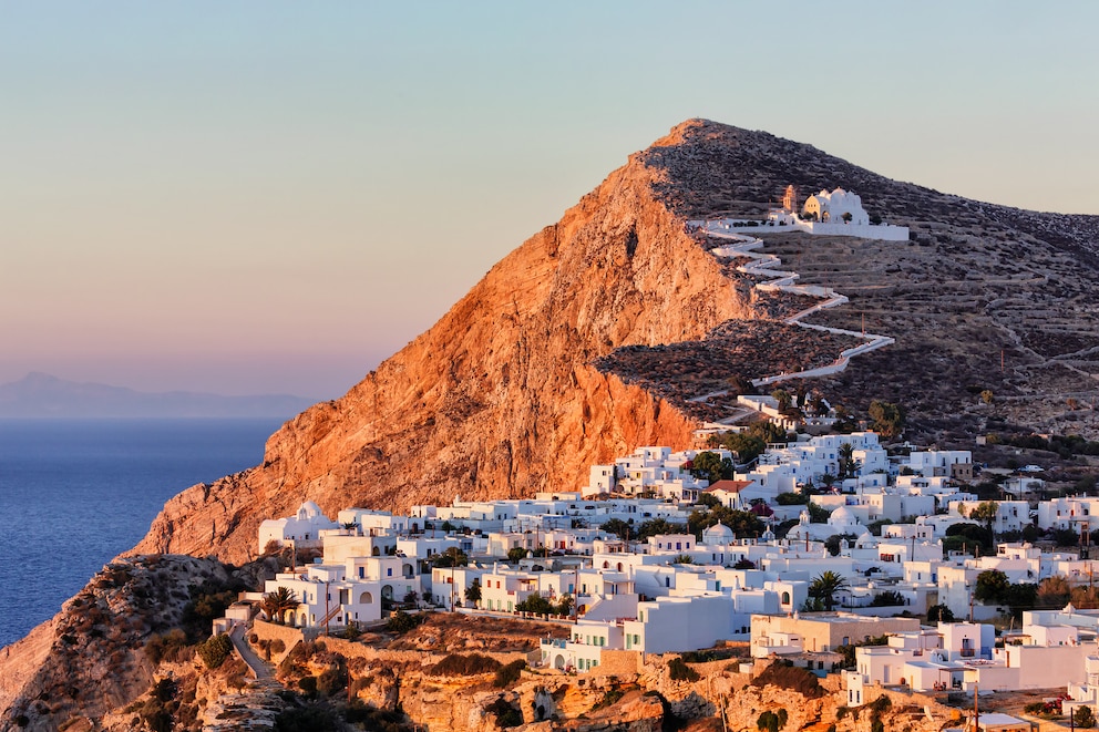 Ein traumhafter Anblick – die griechische Insel Folegandros ist die schönste in Europa