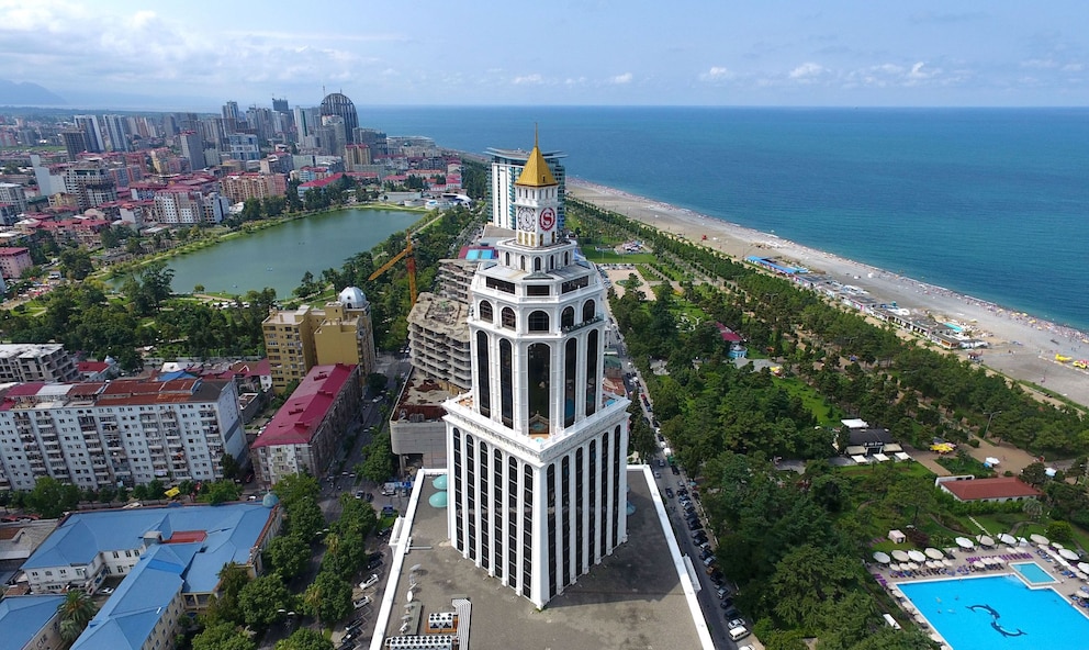 Der Badeort Batumi am schwarzen Meer