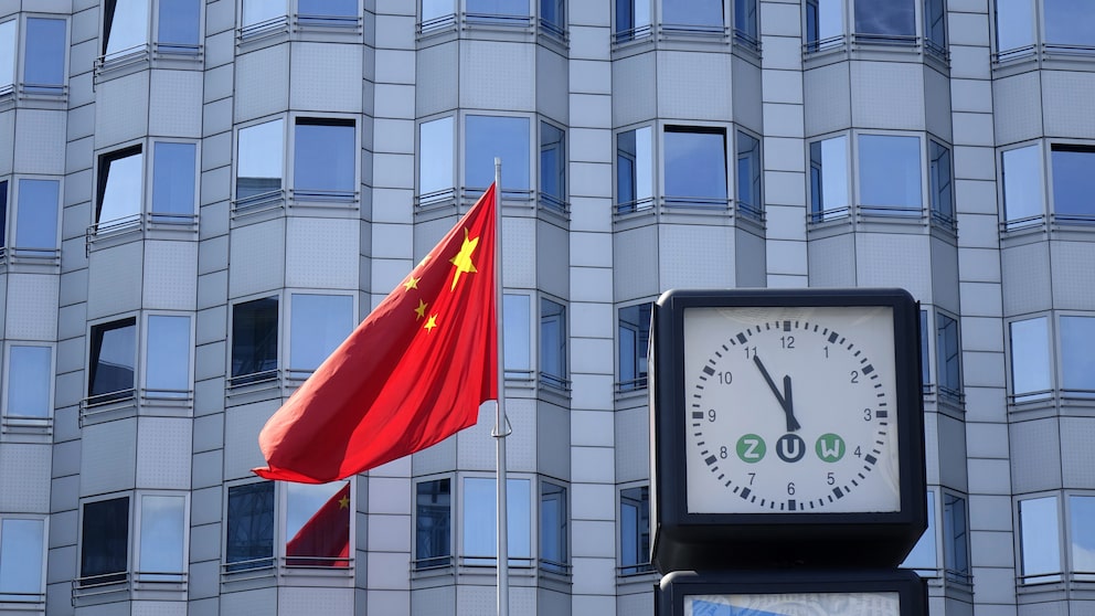 Zeitzonen in China