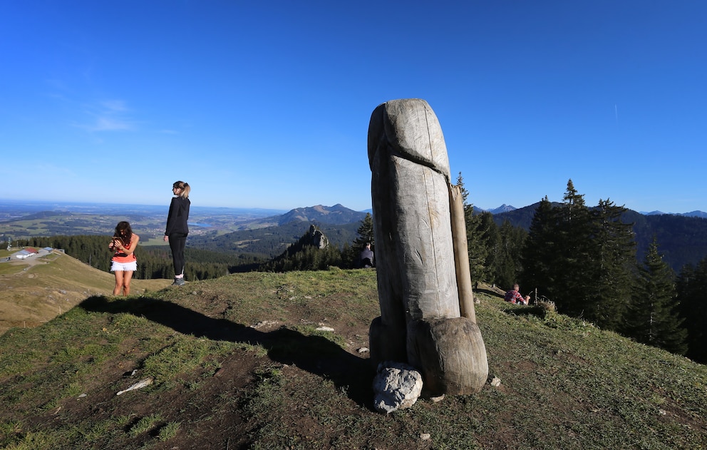 Holzpenis, Grünten