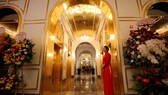 Das vietnamesische Hotel in Hanoi überzeugt vor allem mit exzessivem Einsatz von Gold