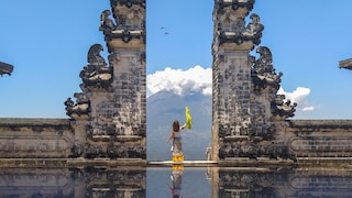 Gate of Heaven am Tempel Pura Lempuyang Luhur auf Bali
