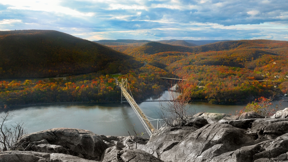 Der neue Wanderweg „Empire State Trail“ führt durch den US-Bundesstaat New York bis nach Kanada