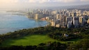 Honolulu auf Hawaii, einer der schönsten Orte auf der Insel Oahu