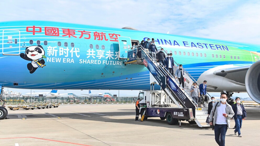 China Eastern, Flugzeug