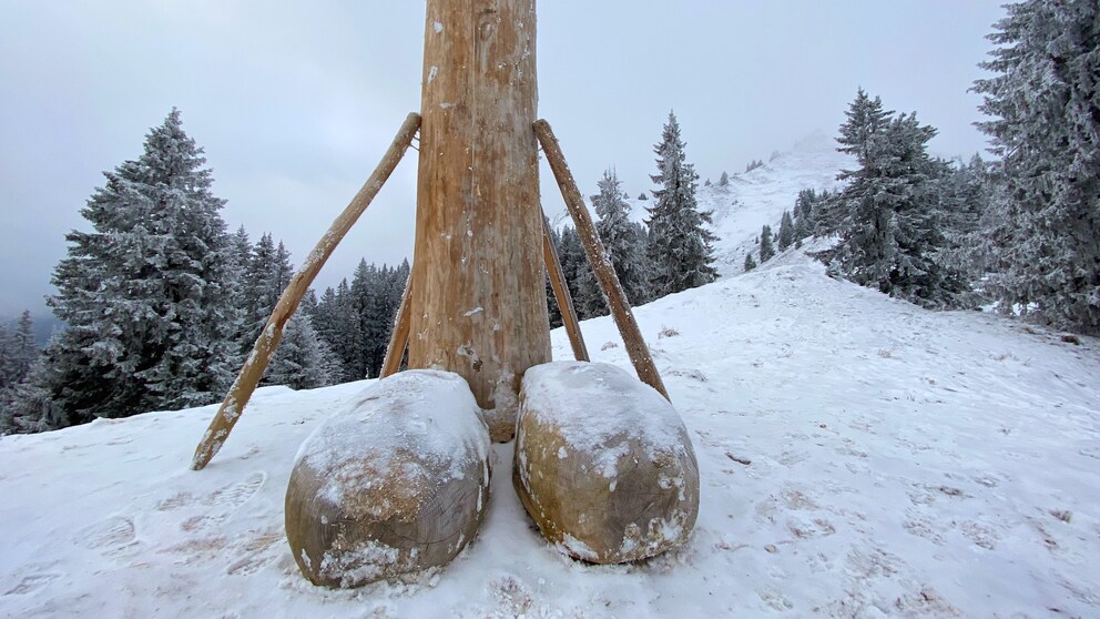 Holzpenis Allgäu
