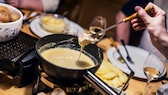 Zutaten für Schweizer Käsefondue