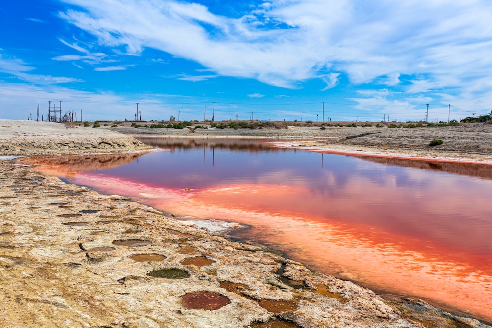 Salton Sea Lake Kalifornien USA