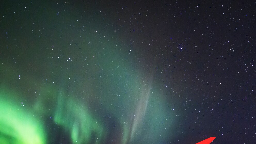 Während des virtuellen Flugs soll man auch Polarlichter zu sehen bekommen