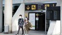 Ankunft am Flughafen auf der Urlaubsinsel Mallorca