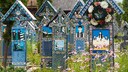 Fröhlicher Friedhof in Rumänien
