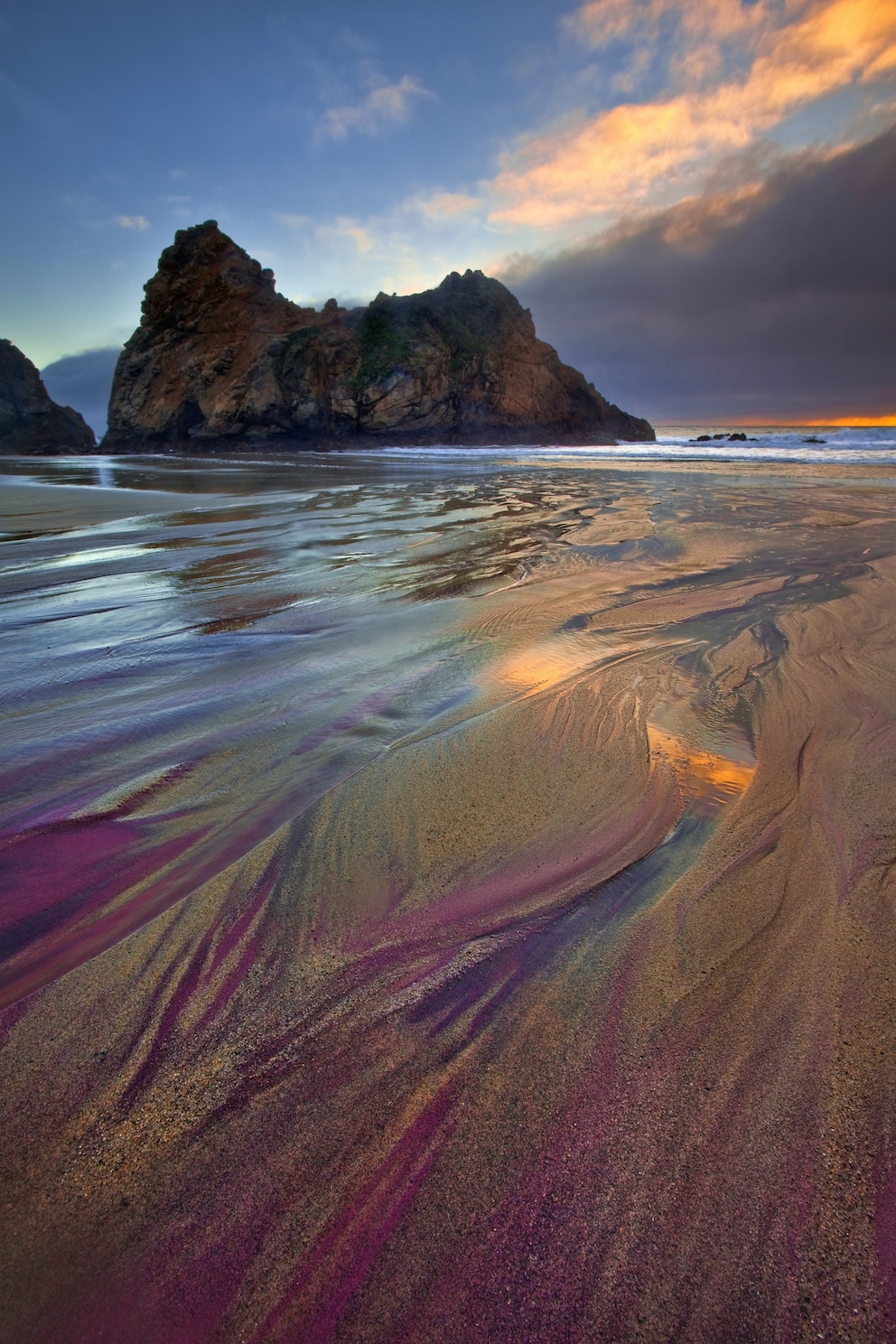 Pfeiffer Beach in Kalifornien