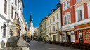 Der Weg zum Michaelstor in Bratislava