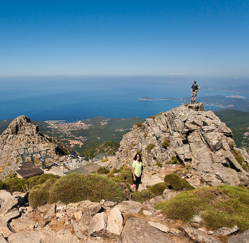 Elba, Wanderweg