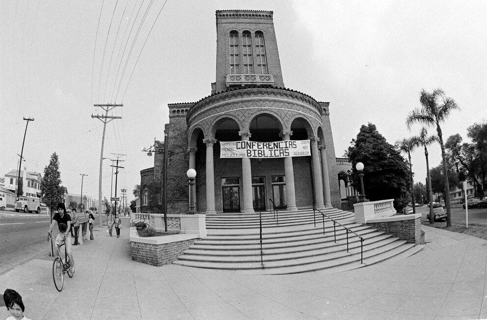 In dieser Kirche in Los Angeles predigte Jim Jones in den Anfangszeiten des „Peoples Temple”