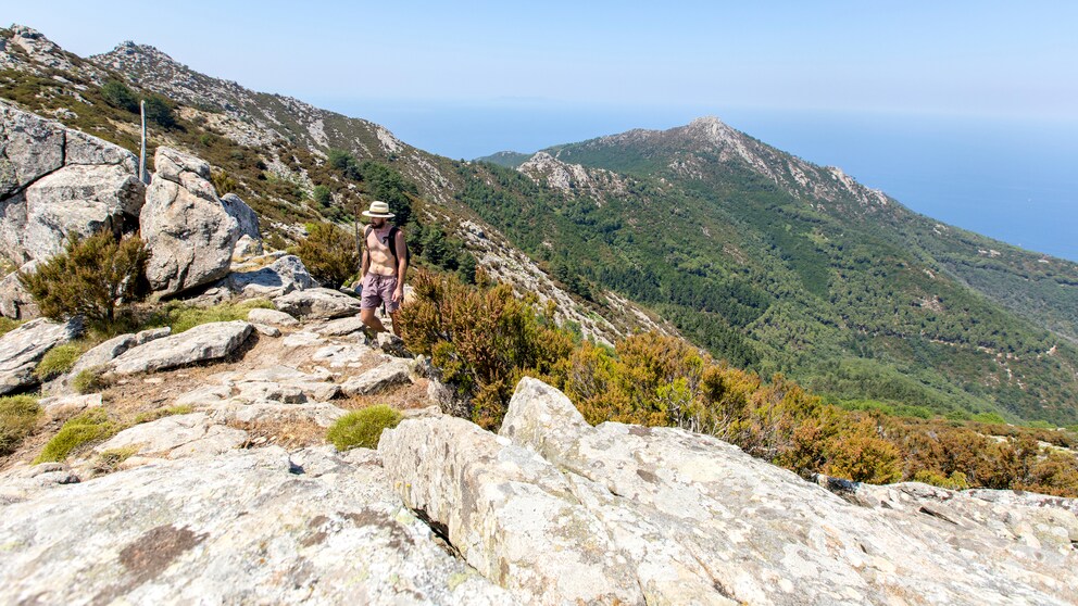 Elba, Wanderweg