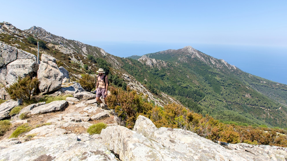 Elba, Wanderweg