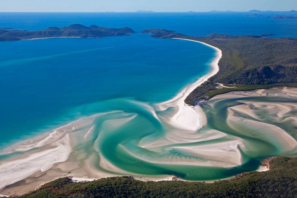 Der Whitehaven Beach in Australien