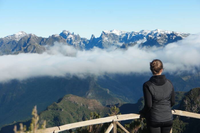 Nadine S. im Urlaub auf Madeira