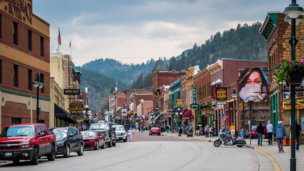 USA Deadwood härteste Stadt der Welt