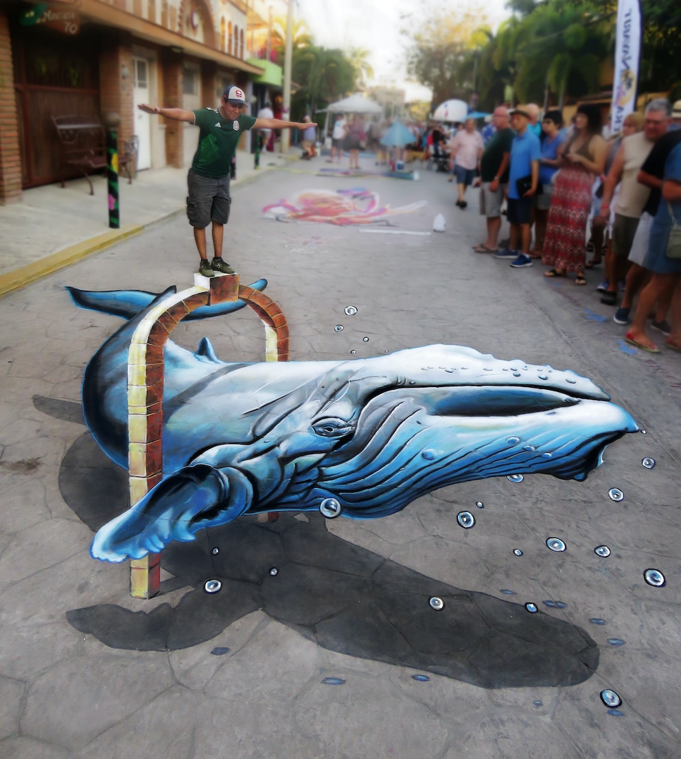 3D-Streetart Carlos Alberto GH