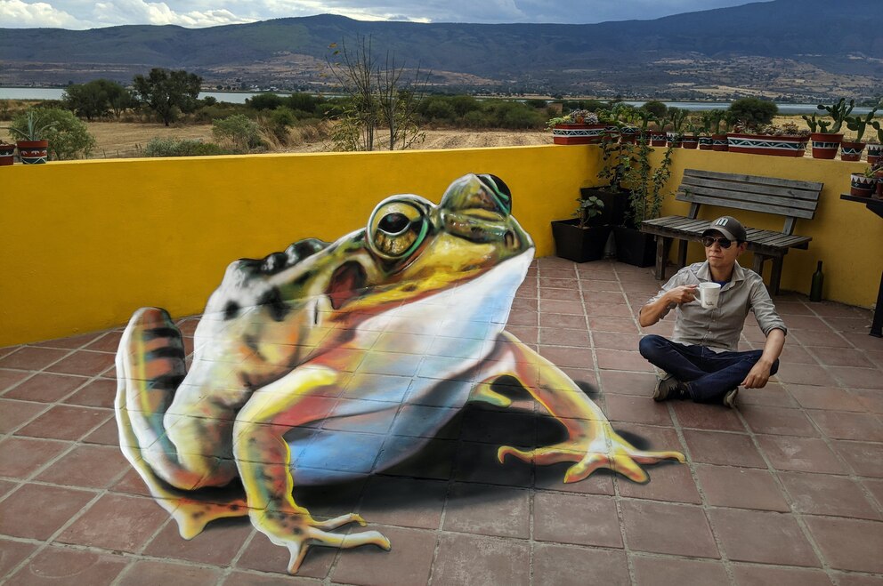 3D-Streetart Carlos Alberto GH