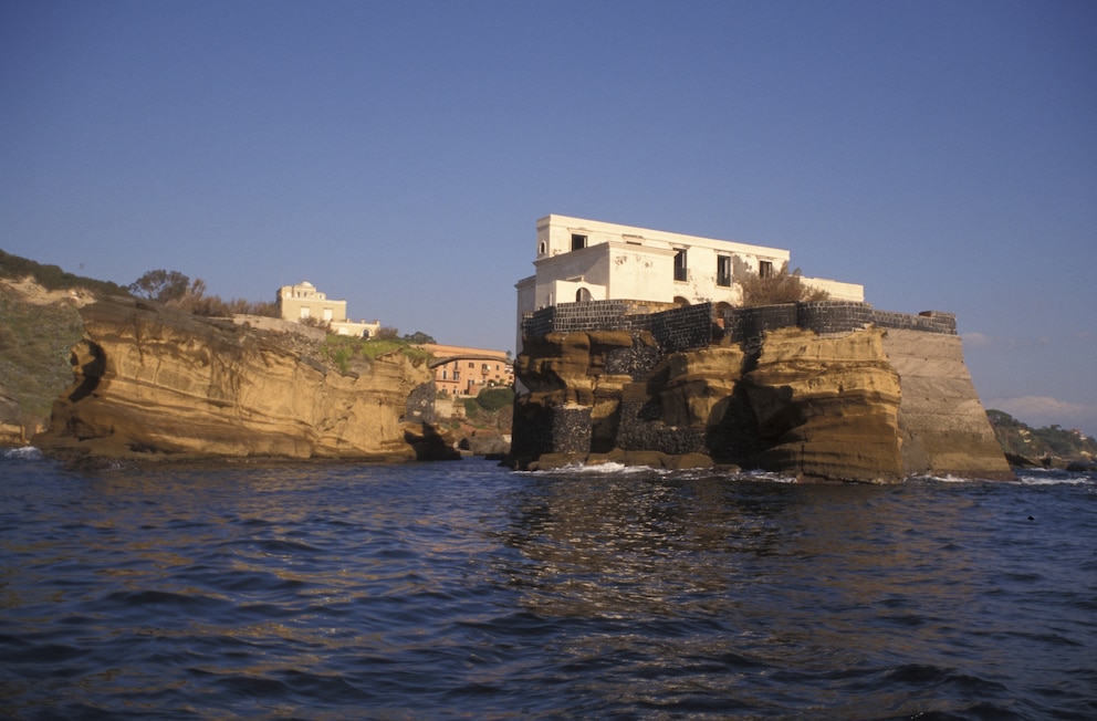 Insel La Gaiola Neapel, Italien