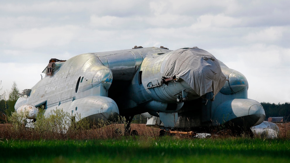 Die Bartini Beriev WWA-14 im Museum in Monino, nahe Moskau