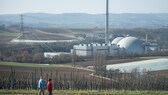 Wanderweg am Kernkraftwerk Neckarwestheim