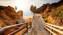 Wann sind Reisen nach Portugal wieder möglich? Praia do Camilo, Algarve