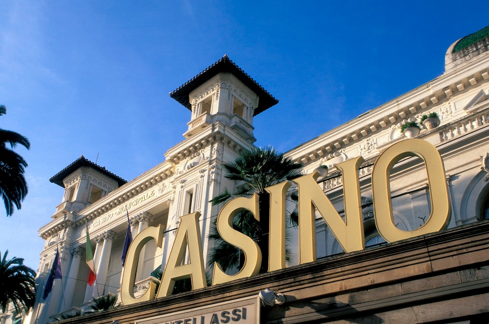 Weltbekannt: das Casino in San Remo