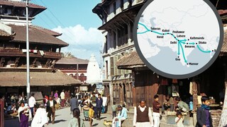 Kathmandu in Nepal war in den 70er Jahren ein besonders beliebter Halt auf dem legendären Hippie Trail