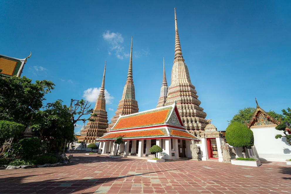 Der Tempel Wat Phoist in Bangkok kommt auch in „Die Schlange“ vor