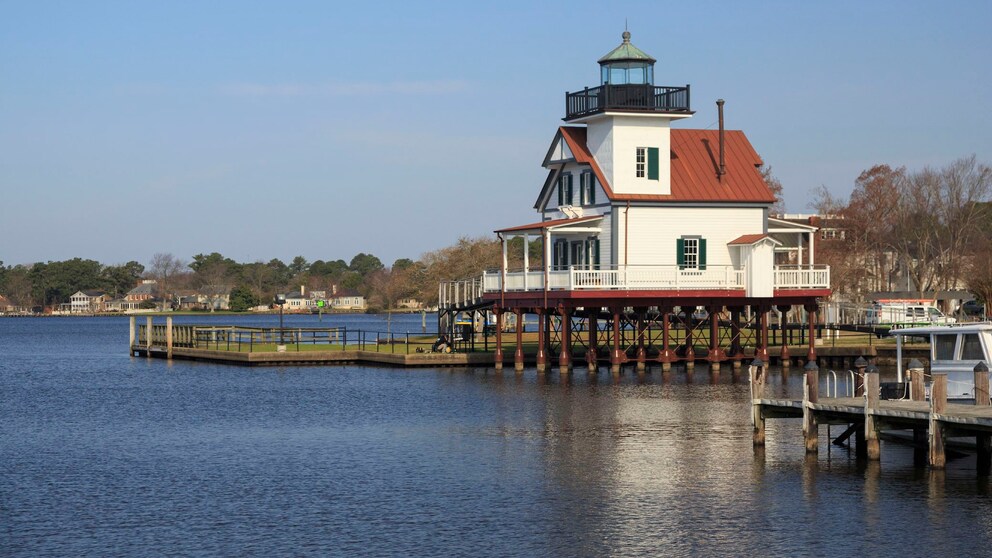 Roanoke Island Leuchtturm