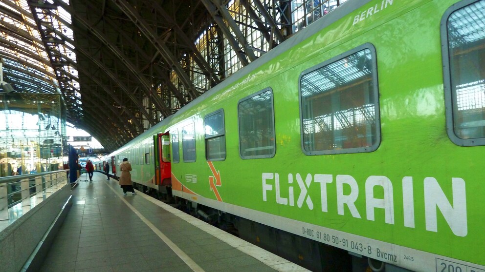Die Flixtrain-Züge sind bald wieder deutschlandweit auf den Schienen zu sehen