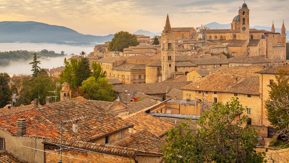Urbino, Marken, Italien
