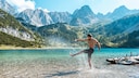 Sommerurlaub, Mann in Tirol