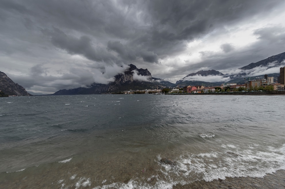 Gewitter am Comer See